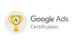 Google ads certification of the Best freelance digital marketing analyst in calicut